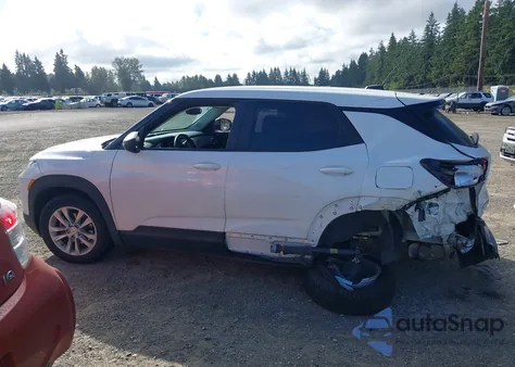 2021 Chevrolet Trailblazer Fwd Ls из США, поврежденный, VIN KL79MMS2XMB163473